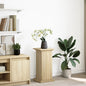 JUNG Vida Postament mit Stauraum Sonoma-Eiche 31x30x60 cm Holzwerkstoff