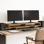 JUNG Vida Monitorständer Altholz-Optik 100x27x15 cm Holzwerkstoff