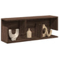 JUNG Vida Wandschrank 80x20x30 cm Eichen-Optik Holzwerkstoff
