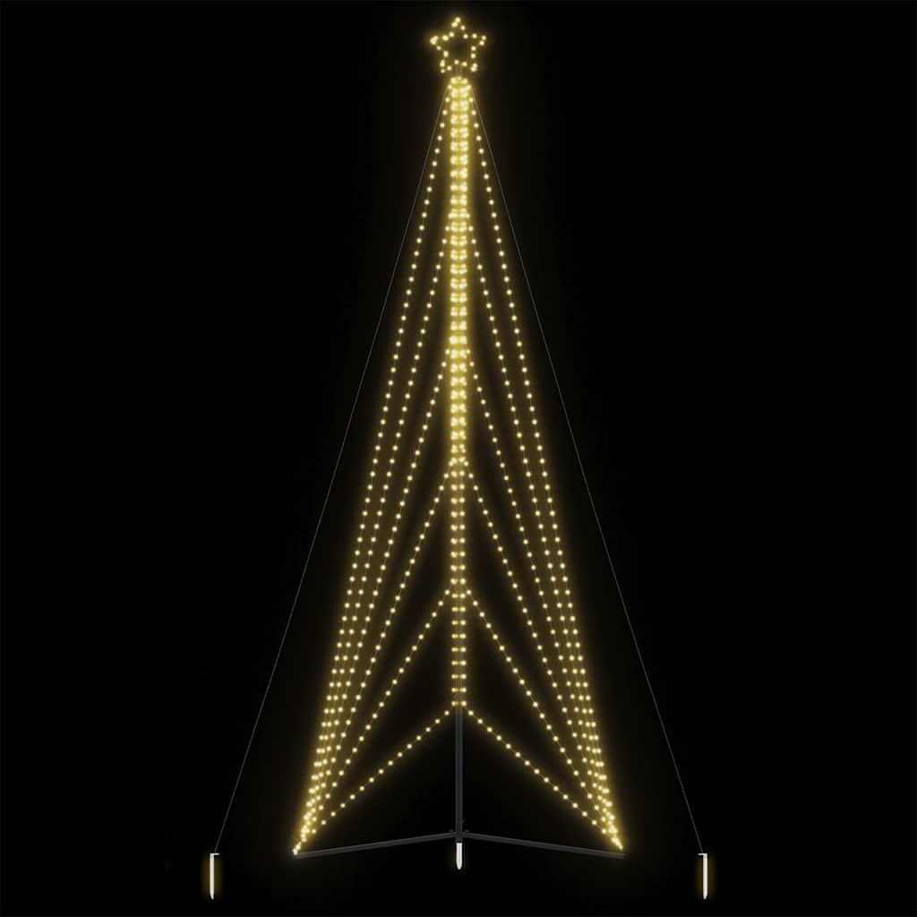 JUNG Vida LED Weihnachtsbaum 861 LEDs Warmweiß 478 cm
