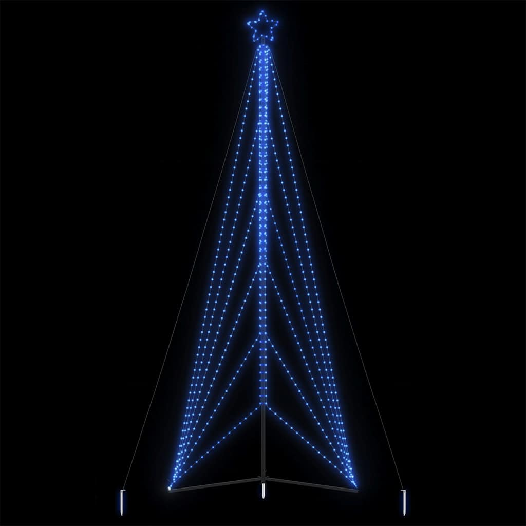 JUNG Vida LED Weihnachtsbaum 861 LEDs Blau 478 cm