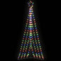 JUNG Vida LED Weihnachtsbaum 339 LEDs Mehrfarbig 187 cm