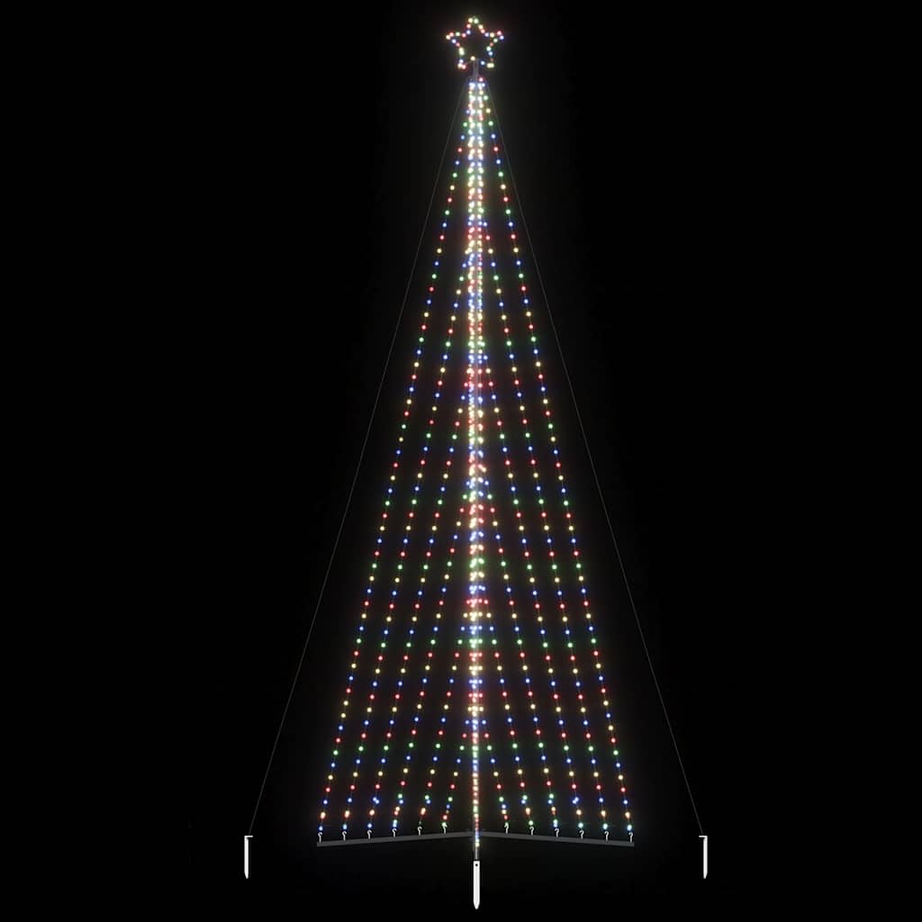 JUNG Vida LED Weihnachtsbaum 789 LEDs Mehrfarbig 476 cm