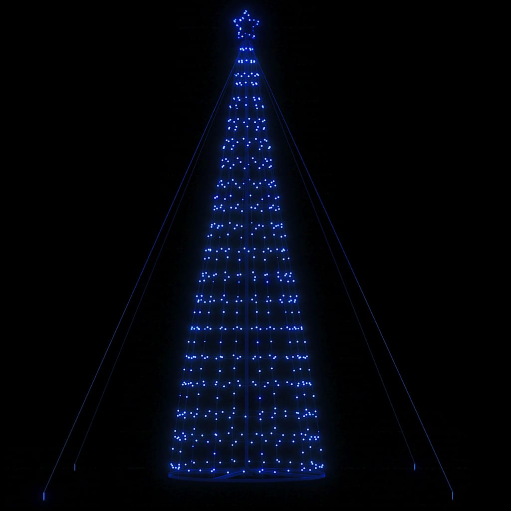 JUNG Vida LED Weihnachtsbaum 1534 LEDs Blau 500 cm