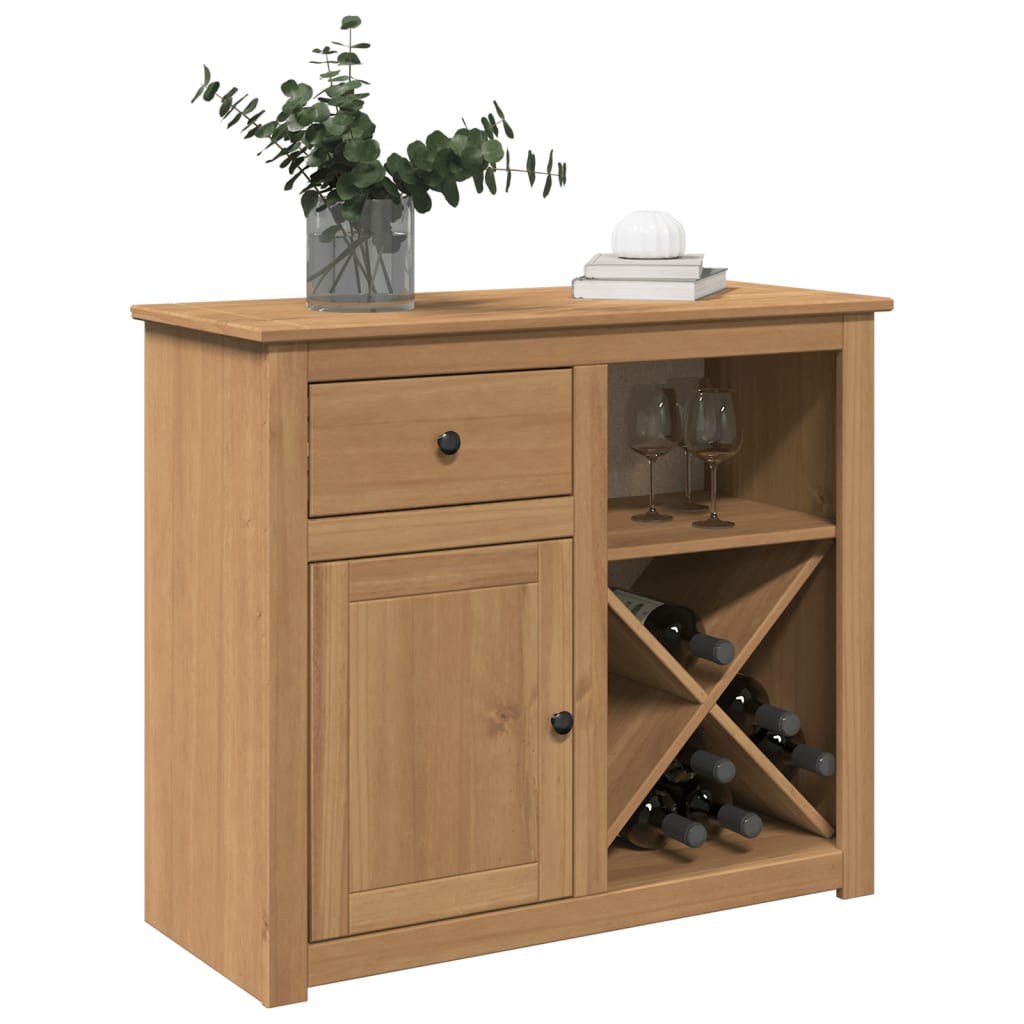 JUNG Vida Sideboard mit Schubladen Panama 93x40x80 cm Massivholz Kiefer