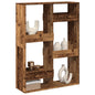 JUNG Vida Raumteiler Altholz-Optik 100x33x135 cm Holzwerkstoff