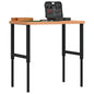 JUNG Vida Werkbank 100x60x(73-99,5) cm Massivholz Buche Rechteckig