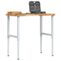 JUNG Vida Werkbank 100x60x(73-99,5) cm Massivholz Akazie Rechteckig