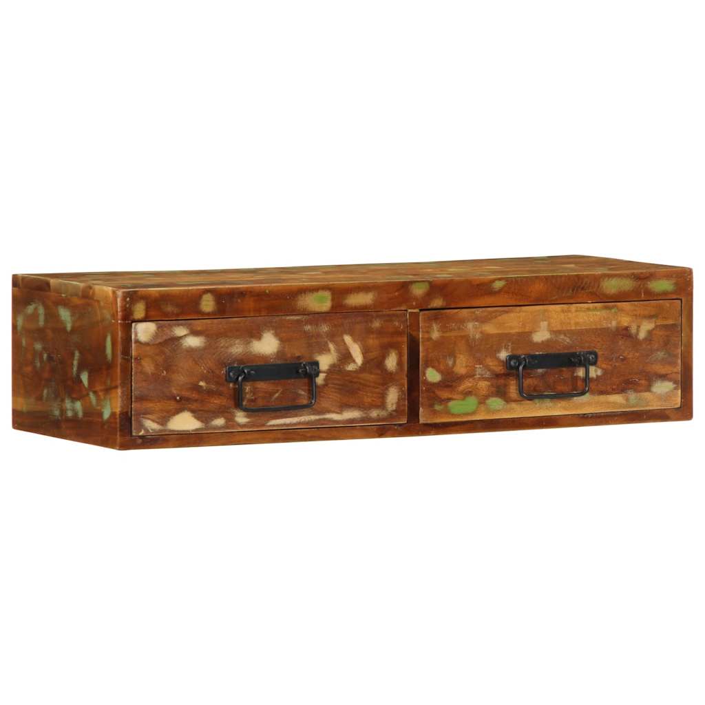 JUNG Vida TV-Wandschrank 80x30x19 cm Altholz Massiv