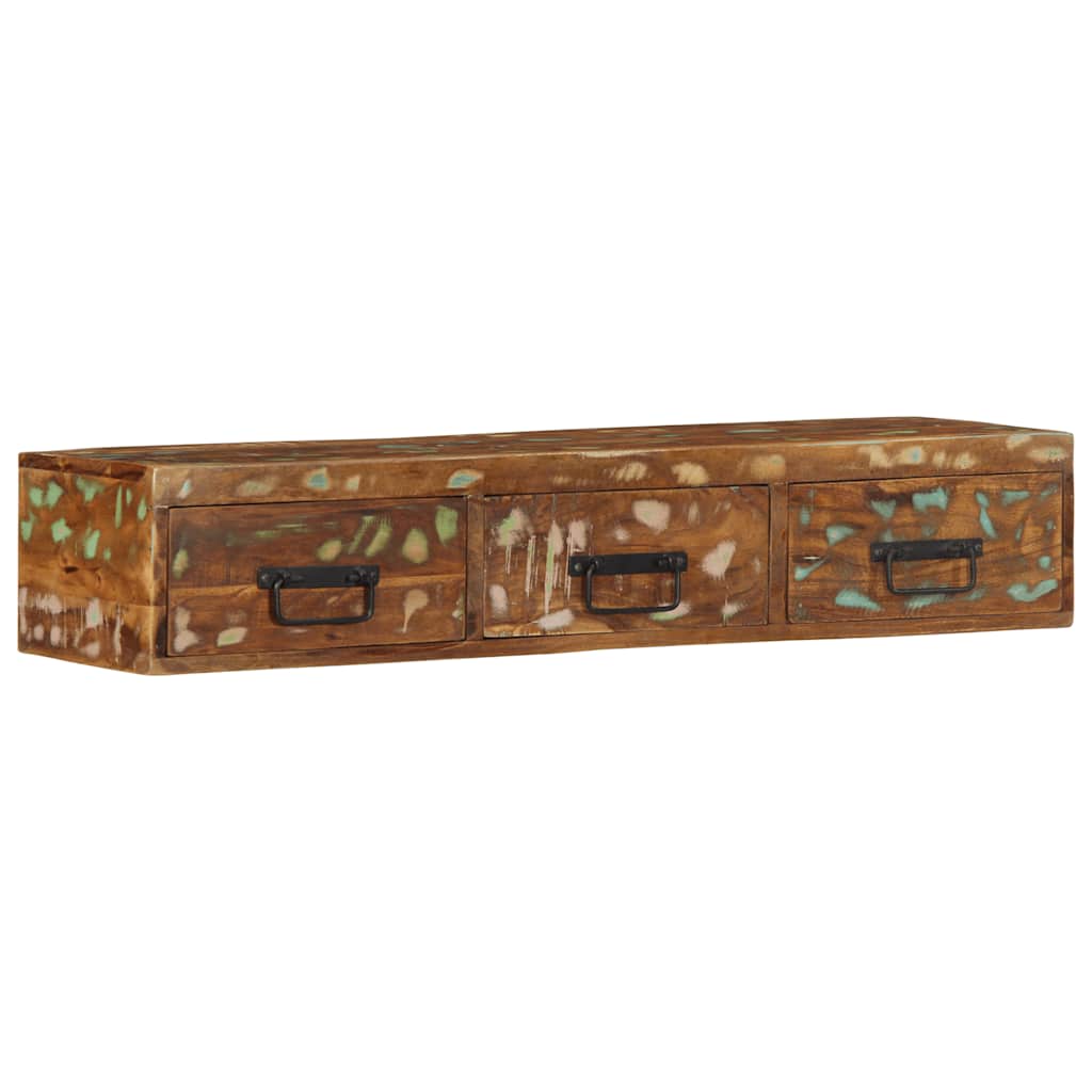 JUNG Vida TV-Wandschrank 100x30x19 cm Altholz Massiv