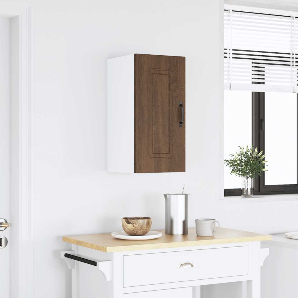 JUNG Vida Küchen-Hängeschrank Kalmar Braun Eichen-Optik Holzwerkstoff