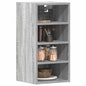 JUNG Vida Hängeschrank Riga Grau Sonoma 30x29,5x60 cm Holzwerkstoff