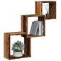 JUNG Vida Würfelregale Altholz-Optik 68x15x68 cm Holzwerkstoff