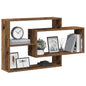 JUNG Vida Wandregal Altholz-Optik 104x20x58,5 cm Holzwerkstoff