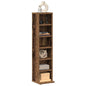 JUNG Vida CD-Regal Altholz-Optik 21x20x88 cm Holzwerkstoff