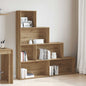 JUNG Vida Bücherregal Artisan-Eiche 157x24x160 cm Holzwerkstoff