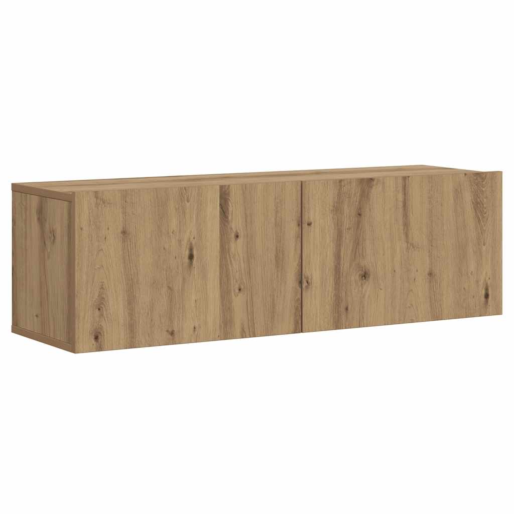 JUNG Vida TV-Wandschrank Artisan-Eiche 100x30x30 cm Holzwerkstoff