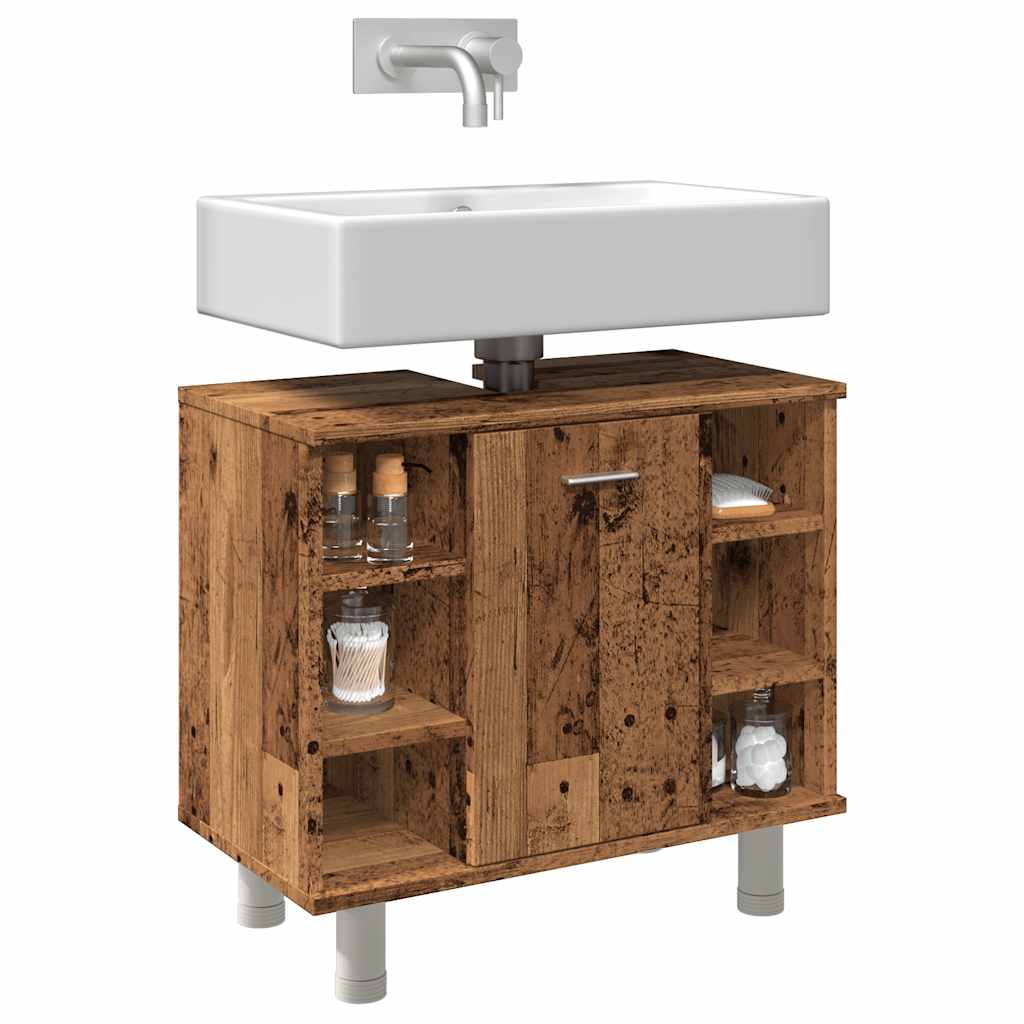 JUNG Vida Badschrank Altholz-Optik 60x32x53,5 cm Holzwerkstoff