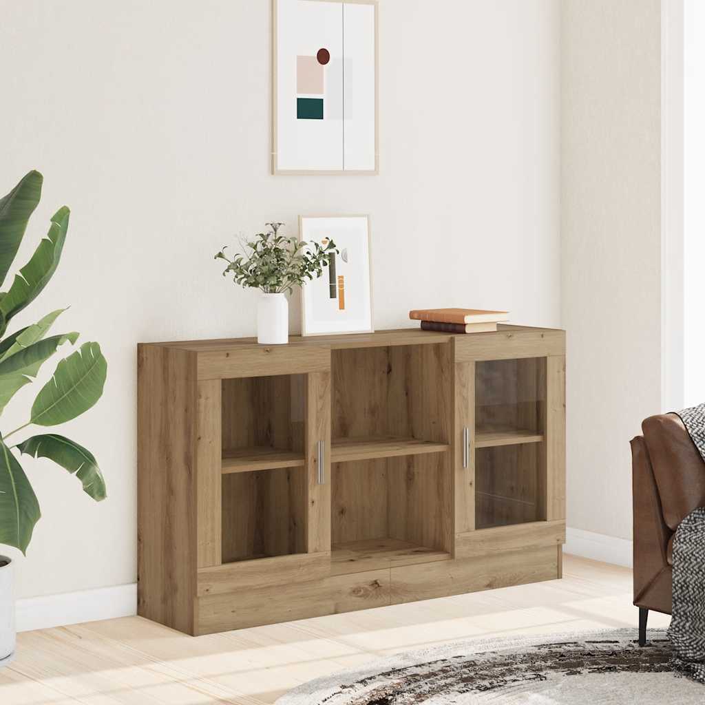 JUNG Vida Sideboard Artisan-Eiche 120x30,5x70 cm Holzwerkstoff