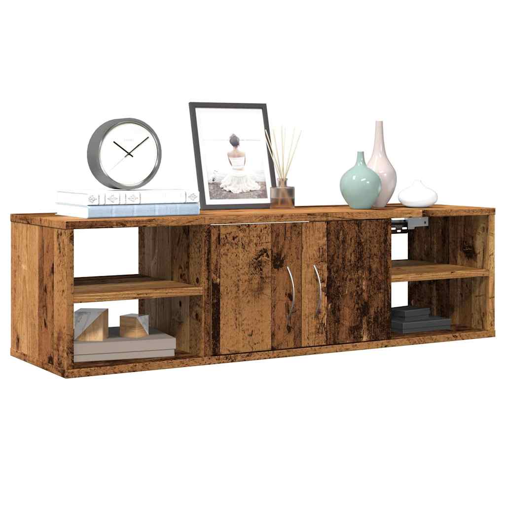 JUNG Vida Wandschrank Altholz-Optik 101x30x29 cm Holzwerkstoff