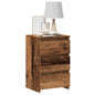 JUNG Vida Nachttisch Altholz-Optik 40x35x62,5 cm Holzwerkstoff