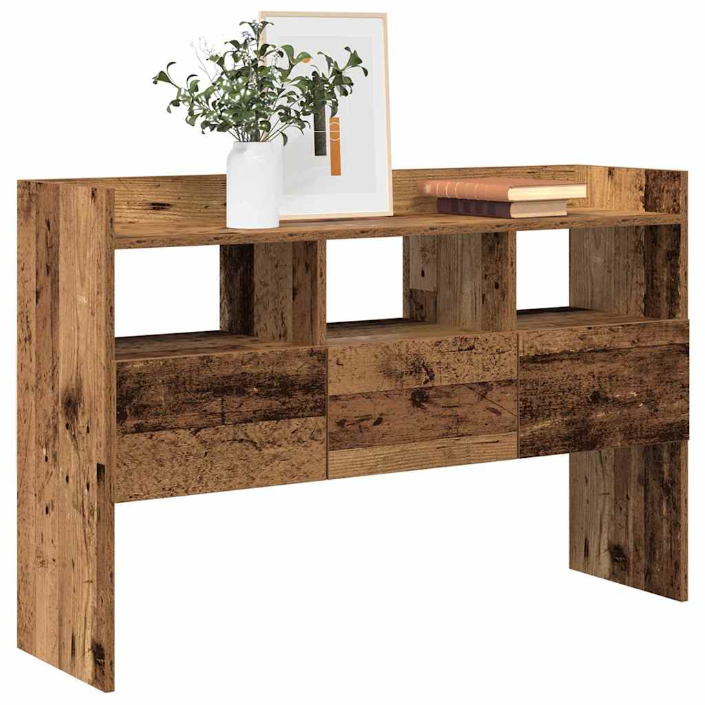 JUNG Vida Sideboard Altholz-Optik 105x30x70 cm Holzwerkstoff