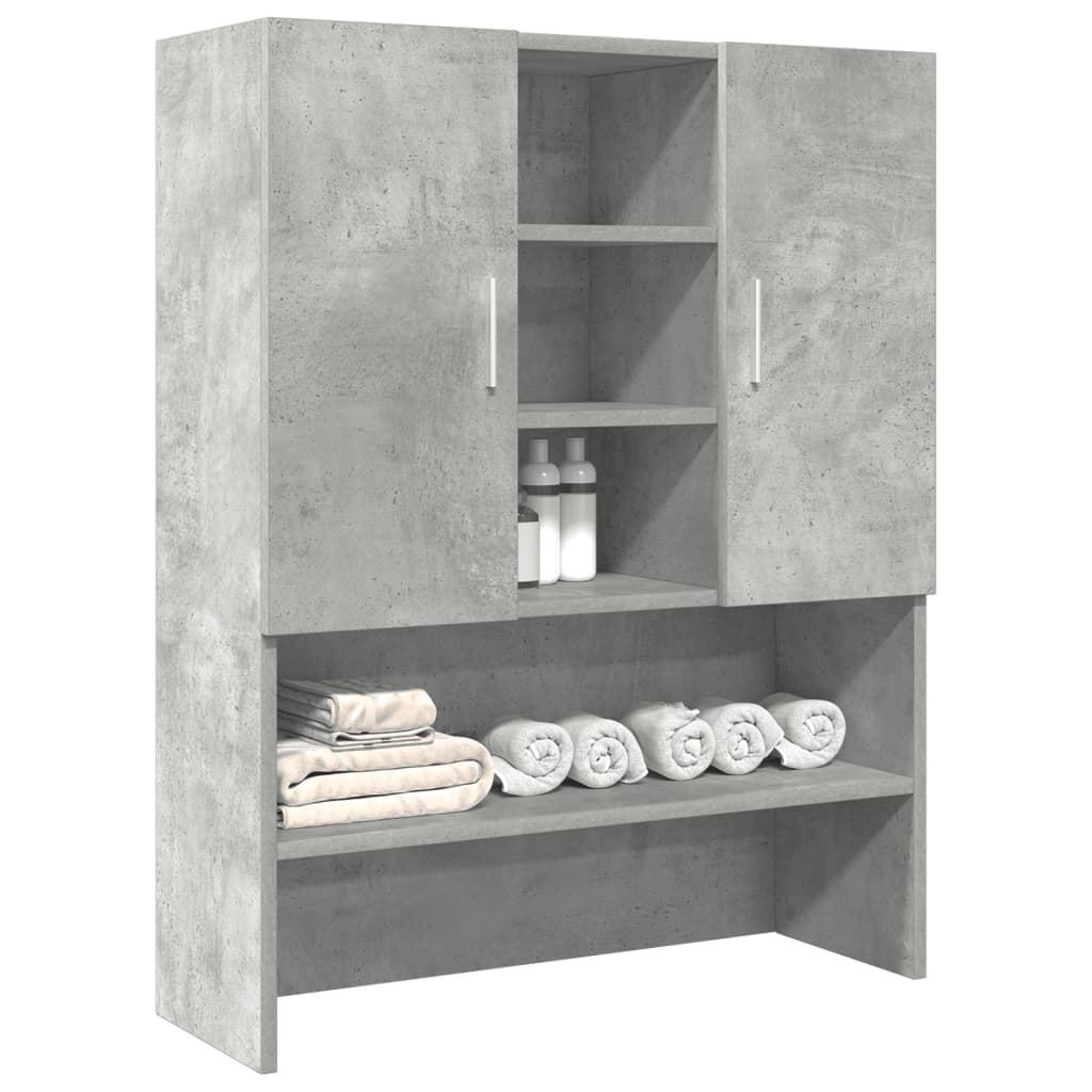 JUNG Vida Waschmaschinenschrank Betongrau 70,5x25,5x90 cm
