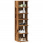 JUNG Vida Schuhschrank Altholz-Optik 28x27x102 cm Holzwerkstoff
