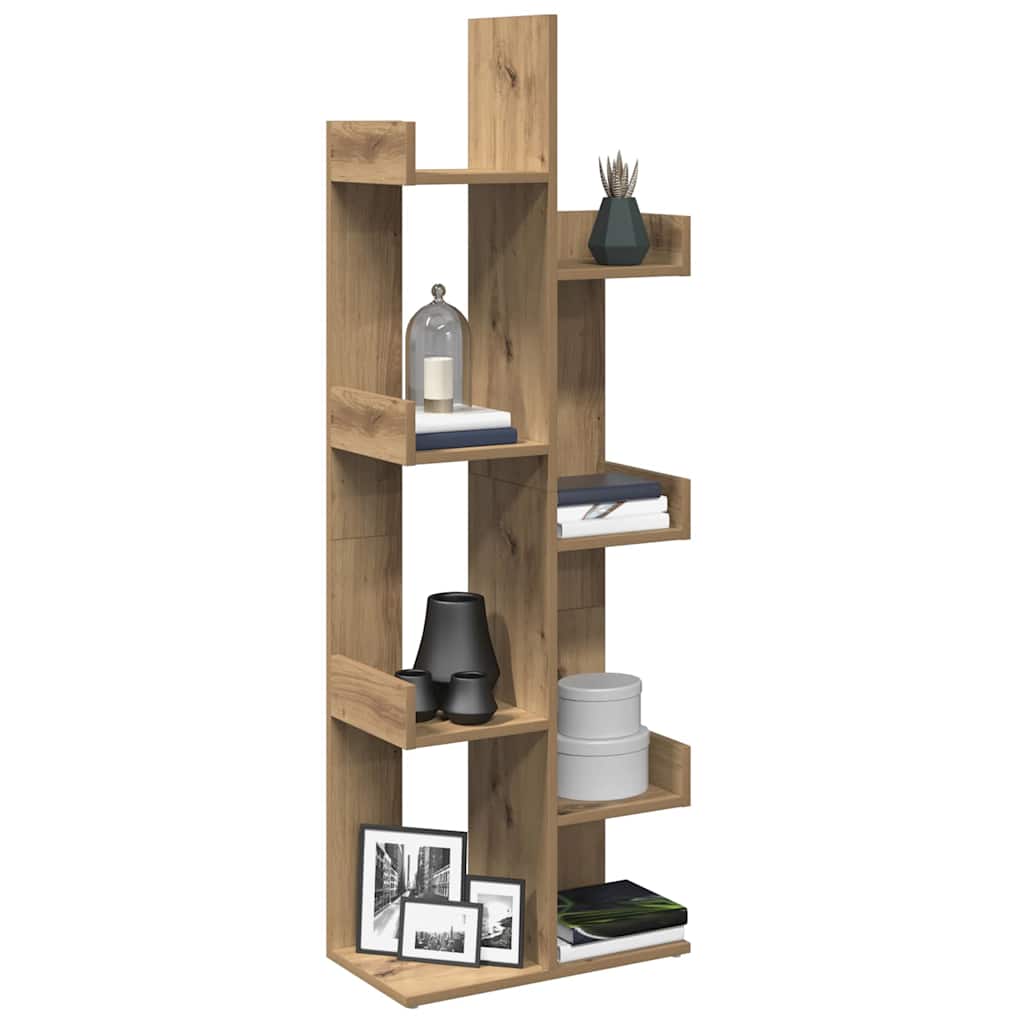 JUNG Vida Bücherregal Artisan-Eiche 48x25,5x140 cm Holzwerkstoff
