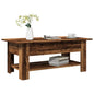 JUNG Vida Couchtisch Altholz-Optik 102x55x42 cm Holzwerkstoff