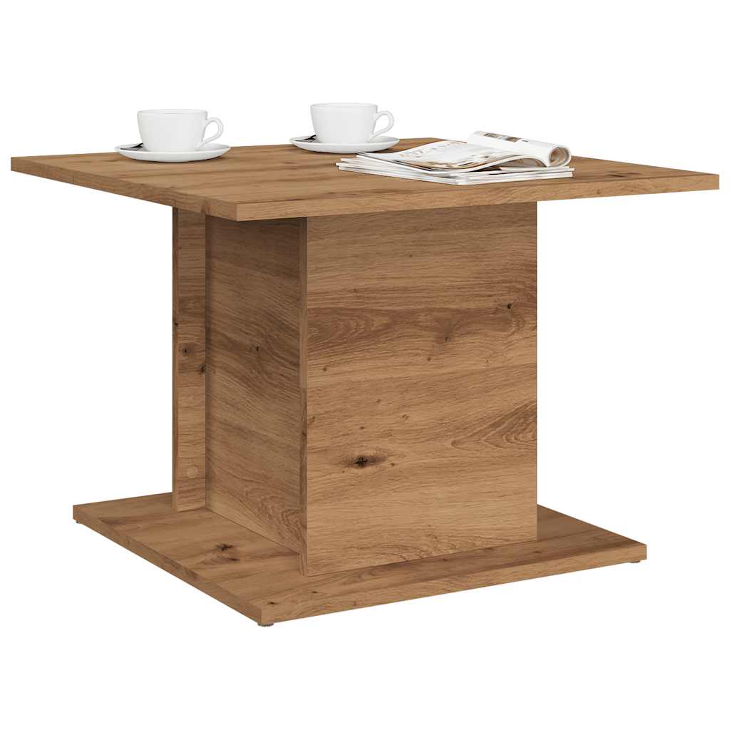 JUNG Vida Couchtisch Artisan-Eiche 55,5x55,5x40 cm Holzwerkstoff