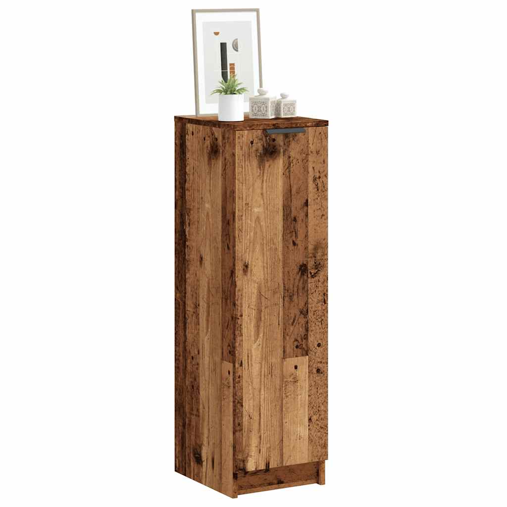 JUNG Vida Schuhschrank Altholz-Optik 29,5x35x100,5 cm Holzwerkstoff