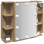 JUNG Vida Spiegelschrank mit LED Artisan Eichen-Optik 70x16,5x60 cm
