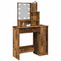 JUNG Vida Schminktisch mit LED Altholz-Optik 86,5x35x136 cm