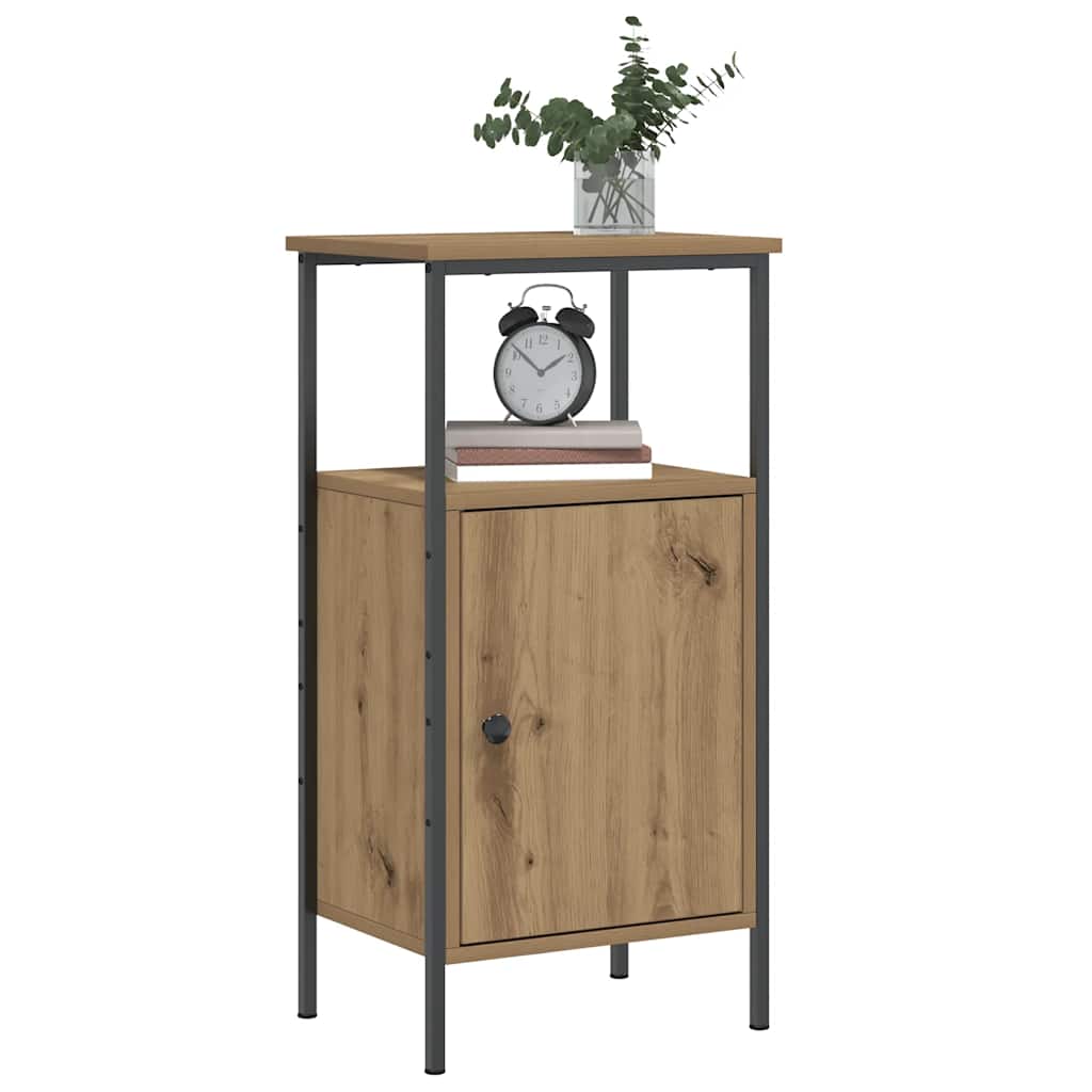 JUNG Vida Nachttische 2 Stk. Artisan-Eiche 41x31x80 cm Holzwerkstoff