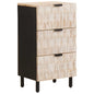 JUNG Vida Sideboard Weiße gewaschene Oberfläche 40 x 33 x 75 cm