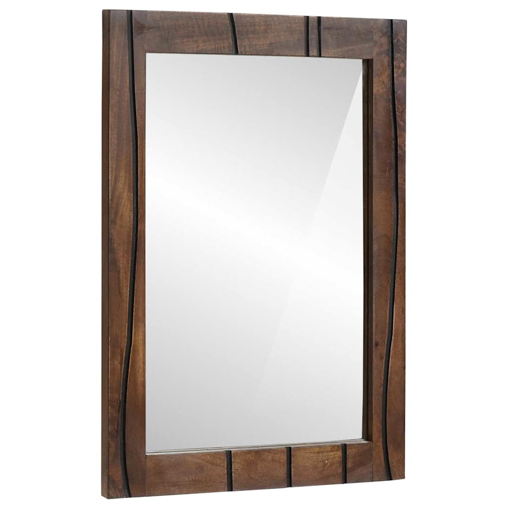 JUNG Vida Badezimmer Spiegel Wandmontiert Braun 70 x 50 x 2,5 cm