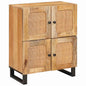 JUNG Vida Sideboard mit Speicher Braun 60 x 33 x 75 cm Massivholz Mango