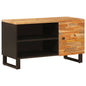JUNG Vida TV-Schränk mit Regal Braun 80 x 33 x 46 cm Massivholz Mango