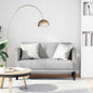 JUNG Vida Zweisitzer-Sofa Wolkengrau 111 cm Stoff