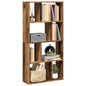 JUNG Vida Bücherregal Altholz-Optik 60x20x120,5 cm Holzwerkstoff