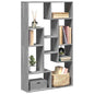 JUNG Vida Bücherregal Grau Sonoma 72x20x120,5 cm Holzwerkstoff