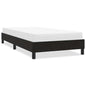 JUNG Vida Bettgestell ohne Matratze Schwarz 90x220 cm Samt