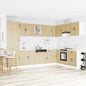 JUNG Vida Küchenschrank mit Speicher Lucca Sonoma-Eiche 80 x 46 x 81.5 cm