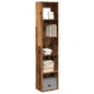 JUNG Vida Bücherregal Altholz-Optik 40x30x189 cm Holzwerkstoff