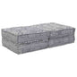JUNG Vida Modulares Sofa 2 pcs Hellgrau 140 x 70 x 36 cm Stoff