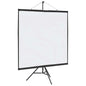 JUNG Vida Beamer Leinwand mit Stativ 81 Zoll 1:1