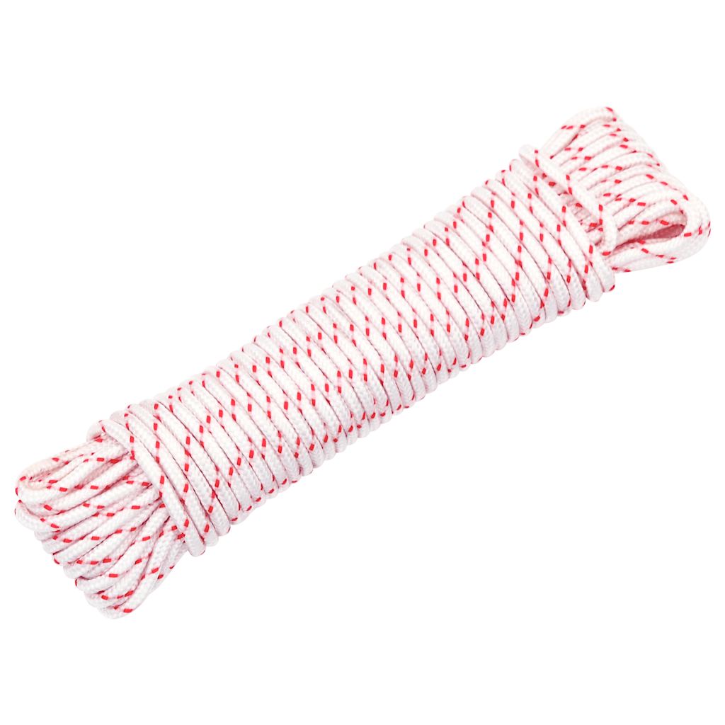 JUNG Vida Starterseil Weiß und Rot Ø3 mm 10 m Nylon