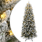 JUNG Vida Künstlicher Weihnachtsbaum mit Schnee 150 LEDs 150 cm