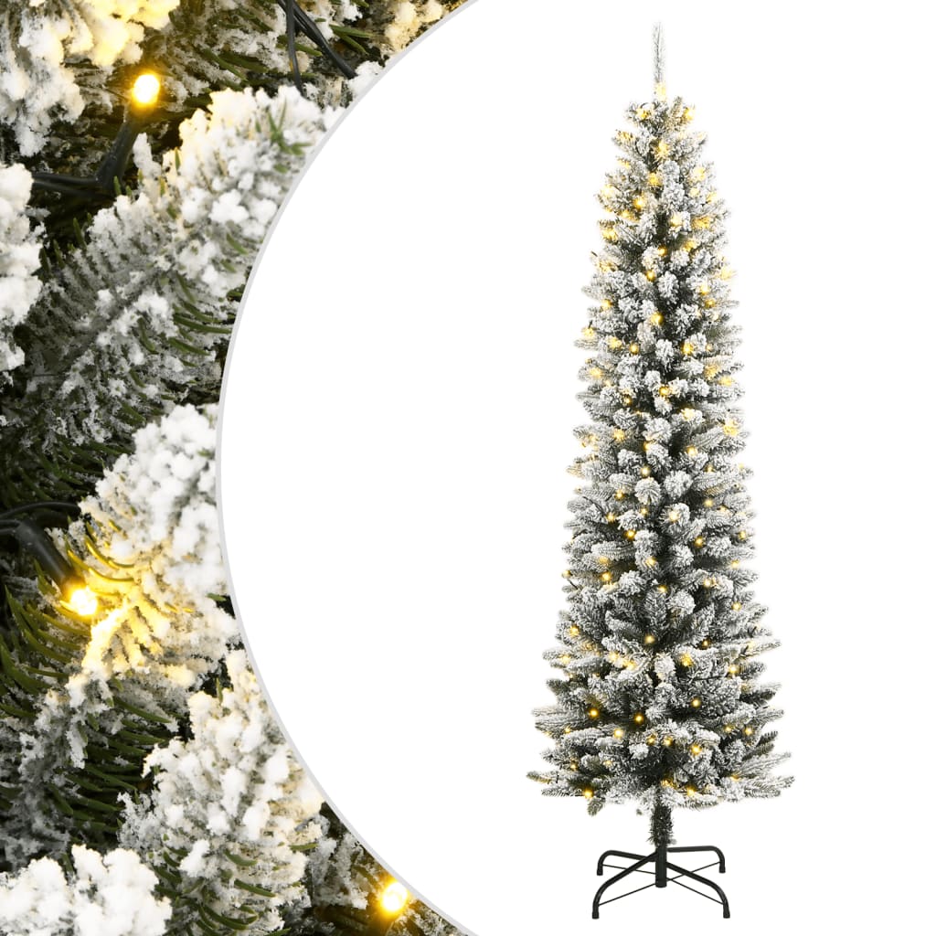 JUNG Vida Künstlicher Weihnachtsbaum mit Schnee 300 LEDs 210 cm
